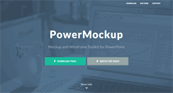 Desktop Screenshot of powermockup.com