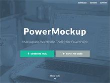 Tablet Screenshot of powermockup.com